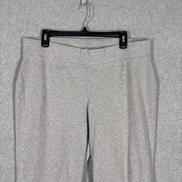 Lands End Starfish Straight Sweatpants XL Petite Stretch Comfy Yoga Lounge Cozy - Picture 2 of 12